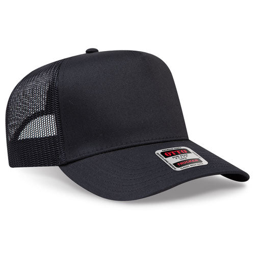 Otto 5-Panel Hat Curved Bill Mesh back DTF