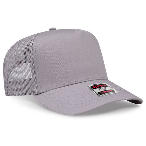 Otto 5-Panel Hat Curved Bill Mesh back DTF